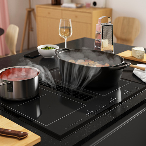 TÄCKNAN, ind hob/int extractor w recirc kit. 8 of 15 open dialog