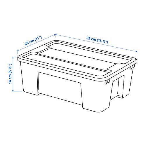 SAMLA, caja con tapa 7 de 7 open dialog