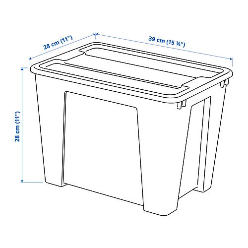 SAMLA, caja con tapa 5 de 5 open dialog