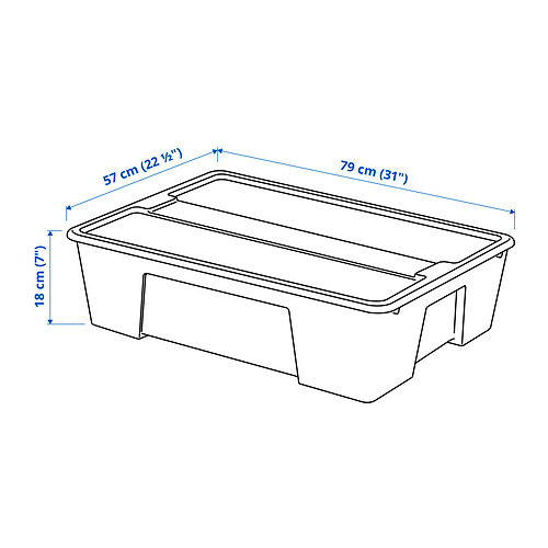SAMLA, caja con tapa  5 de 5 open dialog