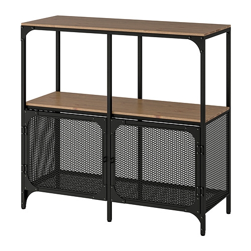 FJÄLLBO, shelf unit with doors 1 of 7 open dialog