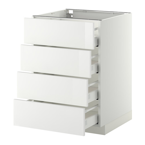 METOD, base cabinet with 4 drawers. 1 of 1 open dialog