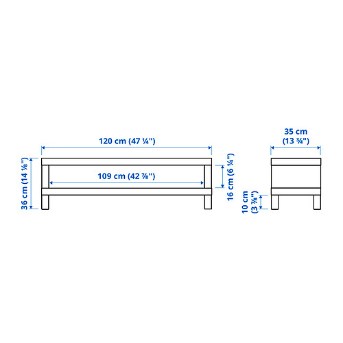 LACK, TV unit 6 of 7 open dialog