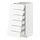 Select colour variation: white Enköping/white wood effect