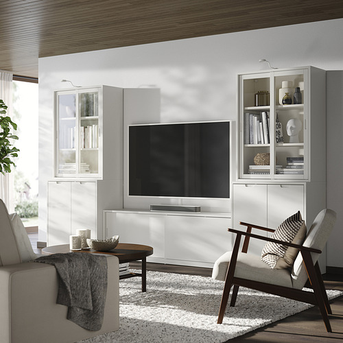 TONSTAD, combinación de almacenaje para TV 2 de 6 open dialog