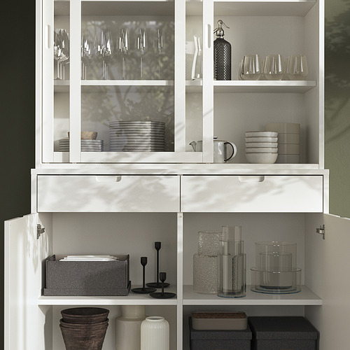 TONSTAD, storage with sliding glass doors. 3 of 6 open dialog