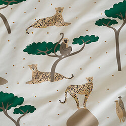 SANDLÖPARE duvet cover and pillowcase(s)