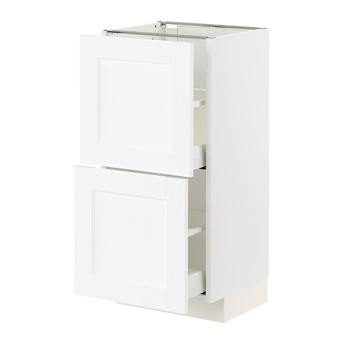 METOD / MAXIMERA, base cabinet with 2 drawers. 1 of 3 open dialog