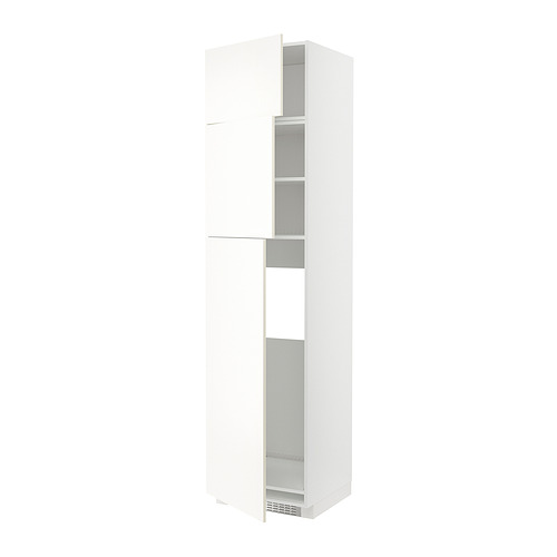 Mueble de cocina METOD blanco con estantes ajustables, diseño moderno.