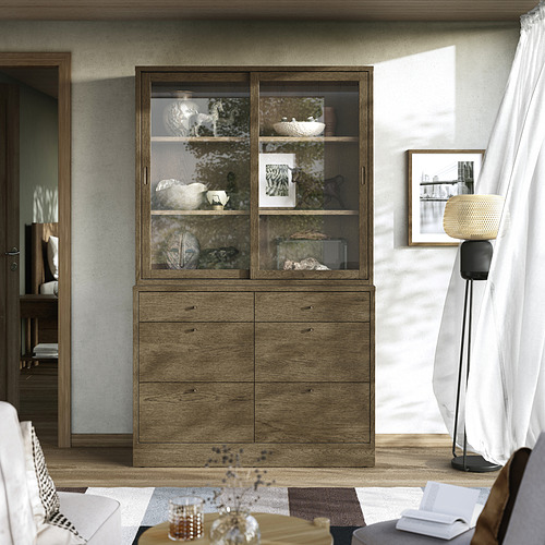 TONSTAD, storage combination with drawers. 5 of 5 open dialog