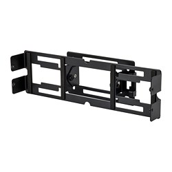 SYMFONISK, wall bracket, Adjustable / black