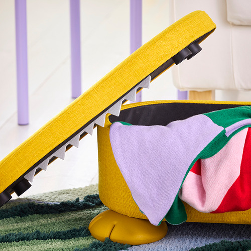 GREJSIMOJS, puf con almacenaje. 5 de 6 open dialog