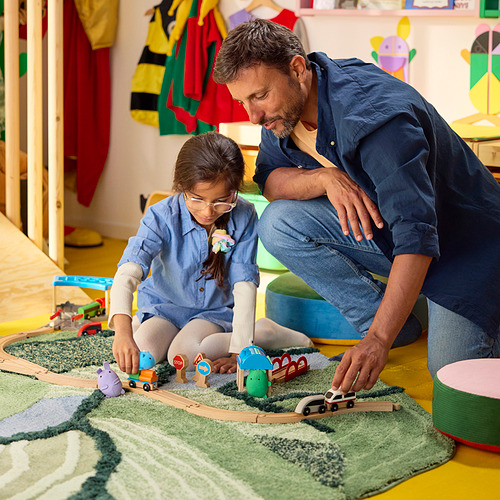 GREJSIMOJS, alfombra de pelo largo. 5 de 7 open dialog