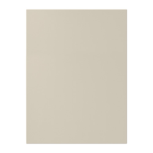 Mueble de cocina HAVSTORP beige, liso, rectangular, estilo moderno.