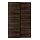 Select colour variation: black/double sided dark brown oak effect
