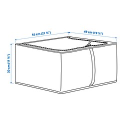 Measurement Illustration - PÄRKLA storage case