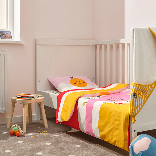GRÖNFINK, duvet cover 1 pillowcase f crib 5 of 9 open dialog