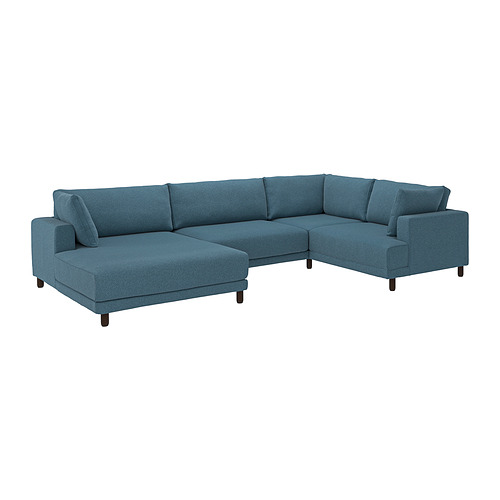 UPPÅKRA, 4-5 seat U-shaped sofa with left chaise longue. 1 of 7 open dialog