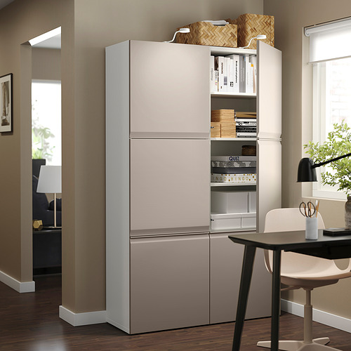 BESTÅ, living room cabinet with doors 3 of 5 open dialog