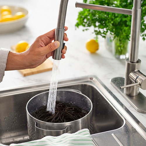 SALLSJÖN, pull down kitchen faucet with spray. 3 of 6 open dialog