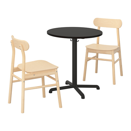 RÖNNINGE/STENSELE table and 2 chairs