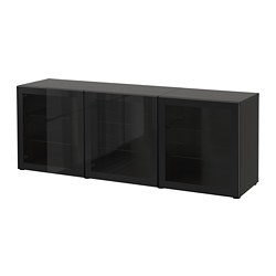 Current variation Black-brown / Glassvik black / clear glass