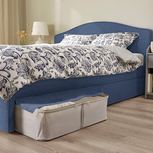 RAMNEFJÄLL, upholstered bed frame. 7 of 13 open dialog
