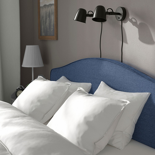 RAMNEFJÄLL, upholstered bed frame. 8 of 13 open dialog