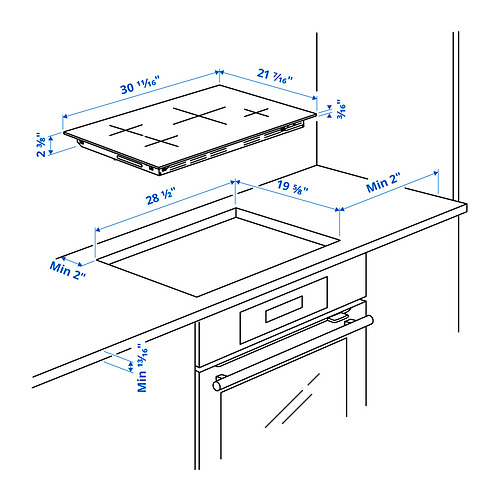 HIDINGSTA, induction cooktop. 2 of 3 open dialog