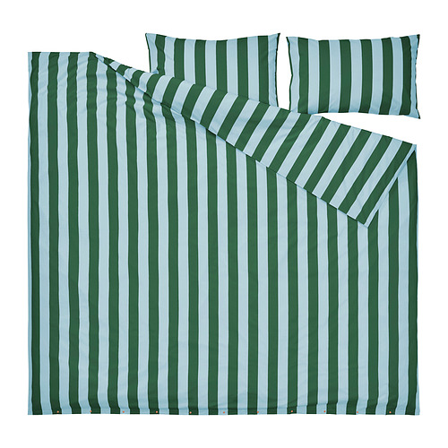 SLÅNHÖSTMAL, funda nórdica+funda(s) de almohada. 2 de 3 abrir diálogo