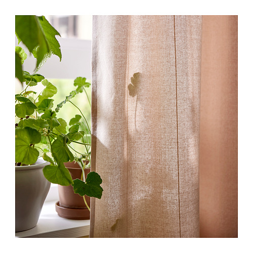 LENDA, curtains with tie-backs, 1 pair. 5 of 10 open dialog
