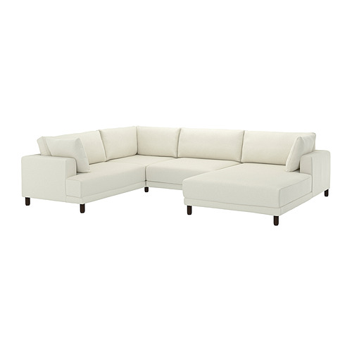 UPPÅKRA, 4-5 seat U-shaped sofa with right chaise longue. 1 of 7 open dialog