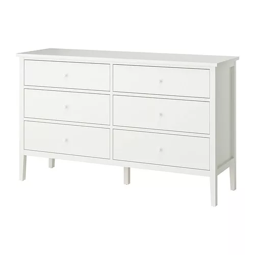 IKEA Santo Domingo - GULLABERG dresser, horizontal, 6-drawer, white ...
