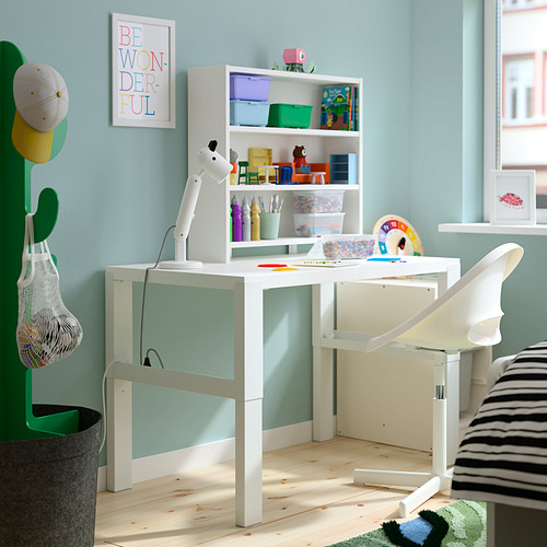 PÅHL, desk with add-on unit. 2 of 7 open dialog