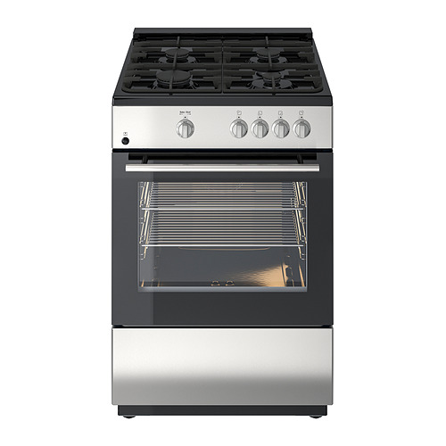 ÖRMINGE, range with gas cooktop. 1 of 4 open dialog