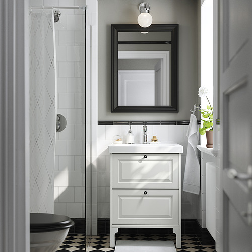 TÄNNFORSEN / ORRSJÖN, tocador de baño+cajones. 2 de 7 open dialog