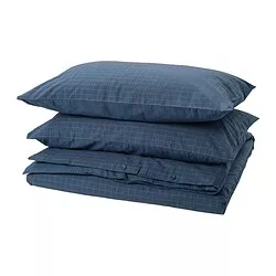 IKEA Santo Domingo - DOFTAKLEJA duvet cover and pillowcase(s), dark ...
