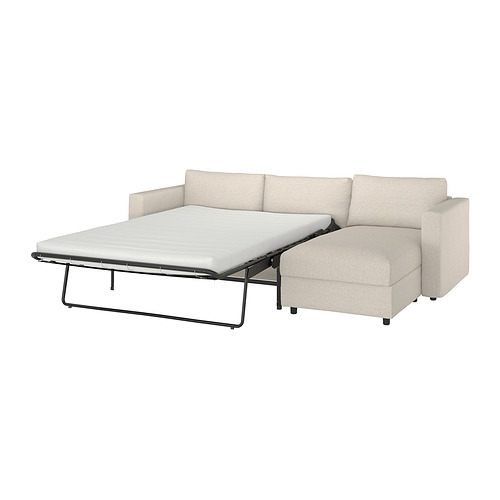 VIMLE, 3-seat sofa bed with chaise longue. 2 of 12 open dialog
