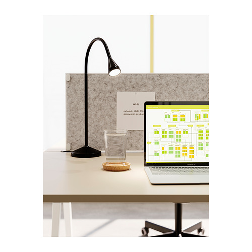 NÄVLINGE, lámpara de trabajo LED integrada 220 lm 8 de 9 open dialog