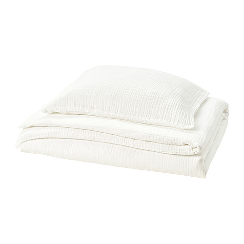 SCHERSMIN, Duvet cover and pillowcase(s) for single bed. 1 of 5 open dialog