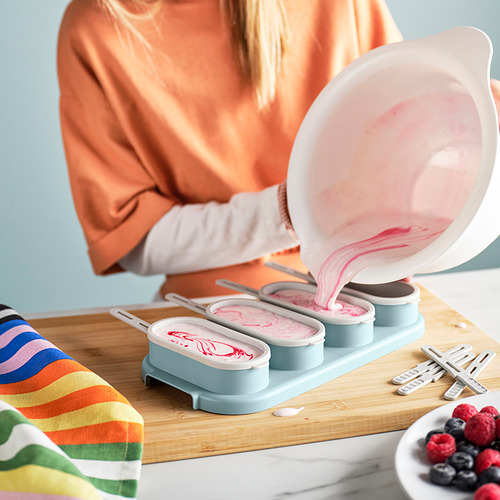 UPPFYLLD, molde para paletas heladas. 2 de 4 open dialog