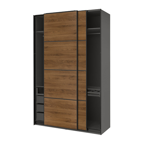 PAX / MEHAMN, wardrobe with sliding doors. 1 of 5 open dialog