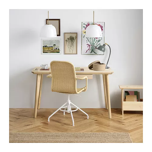 IKEA Santo Domingo - LISABO desk, ash veneer