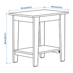 Measurement Illustration - ÄMMARYD side table