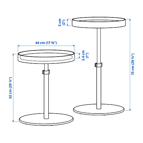 TRANERED, side table. 9 of 9 open dialog