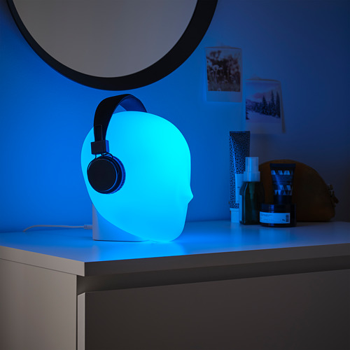 ISKÄRNA, lámpara de mesa LED 9 de 10 open dialog