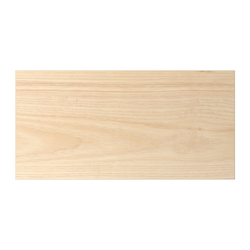 Panel de madera de fresno claro ASKERSUND, textura lisa.