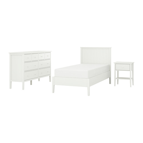 GULLABERG, bed with nightstand and chest of drawers. 1 of 10 open dialog