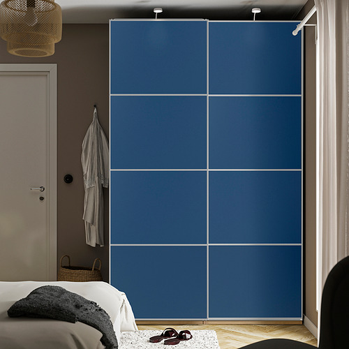 PAX / MEHAMN, wardrobe with sliding doors. 2 of 4 open dialog