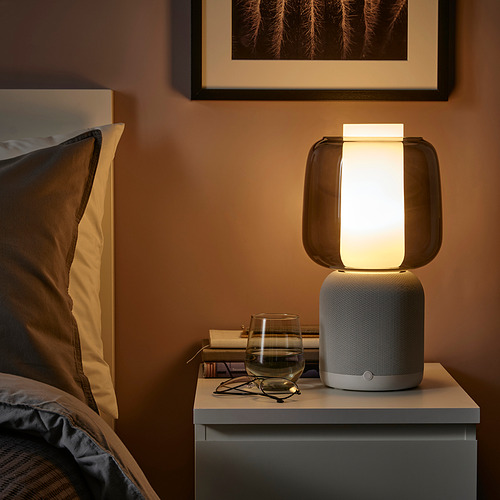 SYMFONISK, lámpara altavoz inteligente con Wi-Fi. 2 de 4 open dialog